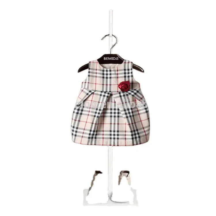 Leesourcing Fashion Cotton Scotland Classic Plaid Skirt Children Dress