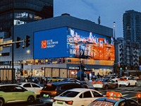 Уличный водонепроницаемый светодиодный экран Shengpeng P3.076 P4 P5 P8 P10 для рекламы и вывесок