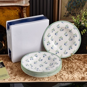 Wholesale Eco-Friendly Vintage High-End Porcelain Tableware for Hotels Afternoon Tea Bowls Plates Dishes Soup Plates Teapots - Product Image 2