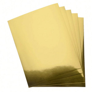 Papier holographique doré brillant A4 300g Colorway, imperméable, imprimable jet d'encre, feuille A4, papier photo RC doré pour impression de photos de passeport - Product Image 2