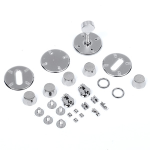 Hiroyuki Stainless Steel Round Buckle Twist <b>Lock</b> For Bags Complete Set Hardware Snap <b>Locks</b> - Product Image 2