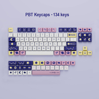 Factory High-level PBT Dye-sublimation Custom Keycaps Full Size Sets Anime Keycaps for Mechanical Keyboard Nice Gifts for Gaming