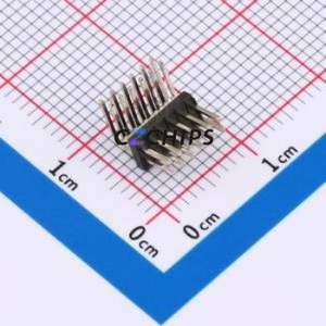 HX PZ1.27-2x6P WZ Pin Header Bent Lead Through Hole,P=1.27mm Connector 2x6P 1.27mm 1.27mm Pin Header - Product Image 1