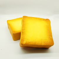 Squishies en PU Kawaii en forme de gros pains, parfumés, à remontée lente, jouet anti-stress pour garçons et filles, jouet sensoriel