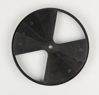 HONGRUI Régulateur de débit d'air radial rond en ABS pour conduits, fonctionnement fluide, installation facile, couleur noire personnalisable, pour conduits d'air CVC