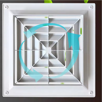 Grille linéaire carrée en aluminium pour la climatisation extérieure et des gaines de ventilation de sous-sol – Vente en gros