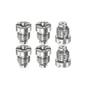 Bọt pháo lỗ vòi phun lời khuyên thay thế cao chủ đề Vòi Phun Tuyết bọt <span class=keywords><strong>Lance</strong></span> 1.1mm /1.25mm/1.4mm/1.7mm thép không gỉ - Product Image 1