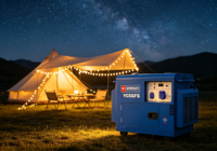 Générateurs diesel silencieux 5000W, alimentation de secours domestique, démarrage électrique portable, groupe électrogène diesel AVR, réservoir de carburant 15L, 230V, refroidissement par air, 1800 tr/min