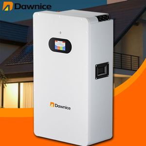 แบตเตอรี่ลิเธียมโซลาร์แบบเรียงซ้อนได้ Dawnice 10 กิโลวัตต์ชั่วโมง 10 กิโลวัตต์ แรงดันสูง พร้อมการรับประกันคุณภาพ 10 ปี แบตเตอรี่พลังงานแสงอาทิตย์ - Product Image 3