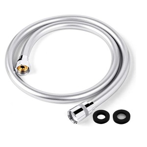 Tuyau de douche lisse <span class=keywords><strong>en</strong></span> PVC G1/2 "Fit Flexible Anti-Kink Tuyau de douche à main avec connexions métalliques Tuyau de douche flexible <span class=keywords><strong>en</strong></span> PVC - Product Image 1