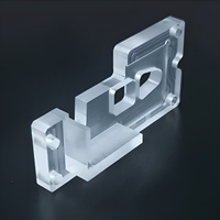 Service d'impression 3D SLA personnalisé, haute précision, pièces en plastique transparent PMMA acrylique, prototypage rapide, OEM