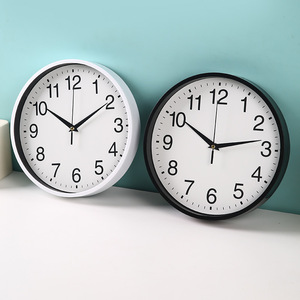 <span class=keywords><strong>Horloge</strong></span> <span class=keywords><strong>murale</strong></span> analogique à quartz silencieuse moderne de 10 pouces avec affichage à <span class=keywords><strong>aiguilles</strong></span>, motif nature morte LUMINOVA, couvercle en plastique, alimentée par piles, pour salon - Product Image 4