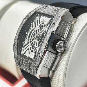 1Customized Luxury Stainless Steel Miyota <b>Automatic</b> Mechanical Water Resistant Chronograph Men's <b>Watch</b> Pointer Dial 20mm Band - Product Image 2