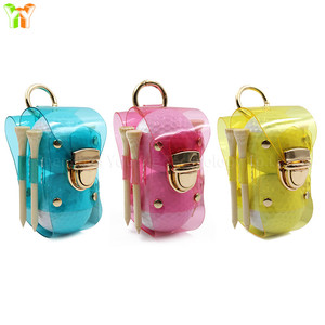 Borsa portaoggetti per pallina da <span class=keywords><strong>Golf</strong></span> in PVC trasparente custodia per <span class=keywords><strong>Tee</strong></span> sportiva tascabile piccola accessorio per sport all'aria aperta per uomo donna <span class=keywords><strong>Golf</strong></span> Sports