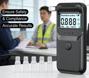 Alcoholímetro Portátil de Alta Precisión con Conexión Bluetooth, Detector Especial para Conducir Bajo los Efectos <span class=keywords><strong>del</strong></span> Alcohol - Product Image 3