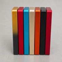 Étui de présentation de cartes en alliage d'aluminium anti-chute, adapté à diverses sociétés de classification