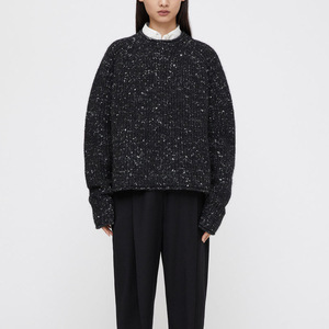 Pullover con paillettes glitterate e lustrini Casual autunno inverno girocollo di lana da <span class=keywords><strong>donna</strong></span> maglioni da <span class=keywords><strong>donna</strong></span> - Product Image 1