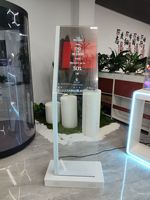 Pantalla Táctil OLED Transparente Ultrafina de 55 Pulgadas con Animación y SDK para Tiendas Minoristas, Centros Comerciales y Ascensores