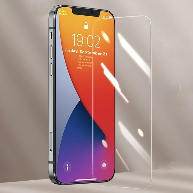 HD Explosion-Proof 16Promax Full Screen Tempered Film for Apple 13 High Permeability Coverage No Black Edge Mobile Phone Case