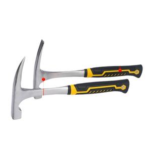 <span class=keywords><strong>Pioche</strong></span> portable en acier pur pour travaux extérieurs avec poignée antidérapante TPR, marteau diamanté de 32 cm pour jardinage, agriculture et bricolage - Product Image 3