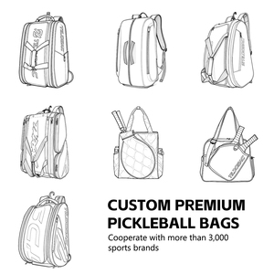 Zaino per Pickleball di Grande Capacità con Scomparto per Scarpe, <span class=keywords><strong>Borsa</strong></span> per Racchette da <span class=keywords><strong>Tennis</strong></span>, Attrezzatura Professionale per Pickleball - Product Image 5
