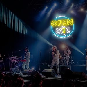 Open Mic Letreros Neon LED dimmable USB powered ambient <b>light</b> store <b>window</b> decoration <b>light</b> street indicator <b>light</b> Customized 5v - Product Image 3