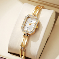 Montre à quartz pour femme de petite taille, élégante et décontractée, montre électronique pour le sport et les affaires, boîtier en alliage