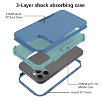 Produits tendance 2024 nouveautés accessoires de téléphone portable 2 en 1 étui de téléphone pour iphone 13 pro