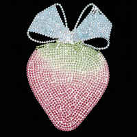 Appliques thermocollantes personnalisées en strass pour sweats à capuche, t-shirts et vêtements