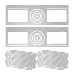 <span class=keywords><strong>Plaque</strong></span> de montage <span class=keywords><strong>encastrée</strong></span> pour éclairage encastré en acier galvanisé de nouvelle construction, 3-4-6 pouces, pour rétrofit de luminaires LED - Product Image 1