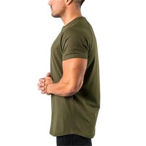 Camiseta Deportiva Personalizada de Alta Calidad para Hombre, Fabricación OEM, Algodón Poliéster, Ropa al por Mayor, Camiseta Deportiva para Gimnasio - Product Image 5