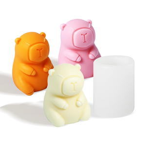 Moldes de Silicona para Resina Candyer, con Formas de Flores, Animales, Abejas y Figuras, Aptos para <span class=keywords><strong>Fondant</strong></span>, Velas Aromáticas y Decoraciones de Yeso - Product Image 5