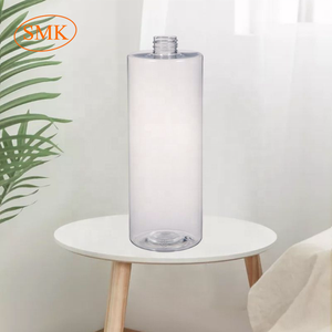 Botella de plástico transparente con bomba para lavar el cuerpo, botella cilíndrica de plástico transparente de 1 litro, 1000ml - Product Image 2