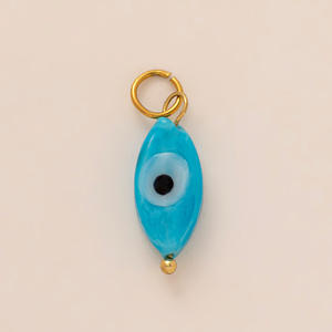 Nuevo Colgante Punk con Forma de Estrella de Cinco Puntas y Ojos de Tulipán, Accesorio de Moda DIY - Product Image 6