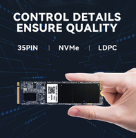 Pcie 4.0 kecepatan tinggi 5000mb/s M.2 Nvme SSD M2 2280 PCIe 4.0 untuk gamer DIY Desktop Laptop