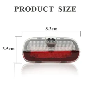 2 pièces - Éclairage de bienvenue pour portière de <span class=keywords><strong>voiture</strong></span> - Pour Skoda Superb 2009 2010 2011 2012 2013 2014 2015 - 2023 - Accessoires de <span class=keywords><strong>voiture</strong></span> - Éclairage du <span class=keywords><strong>logo</strong></span> Superb - Product Image 4