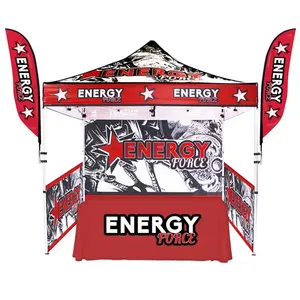 10x10ft 10x15ft và 10x20ft triển lãm thương mại Lều quảng cáo tùy chỉnh in triển lãm ngoài trời tổ chức sự kiện marquee gazebos tán - Product Image 2