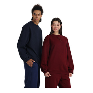 Nouveau Sweat-shirt Homme à Capuche Tricoté Uni Teint, Qualité Supérieure, Grammage Lourd 510 g/m², Coupe Oversize 2026 - Product Image 3