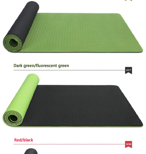 NQ SPORTS Estera de yoga ecológica Reciclada <span class=keywords><strong>TPER</strong></span> Antideslizante Estera de 6mm de espesor para Yoga Gimnasio Pilates - Product Image 6