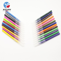 Capuchon Transparent professionnel en plastique dessin aquarelle feutre stylo ensemble pointe fine couleur marqueurs pour usage scolaire