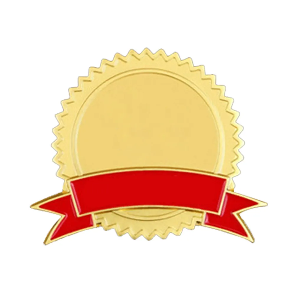 Özel altın Metal broş rozeti amblem Pin hatıra madalya yüksek kalite okul üniforması Metal rozetleri