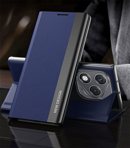 Ốp đ<span class=keywords><strong>i</strong></span>ện thoạ<span class=keywords><strong>i</strong></span> gập từ tính dành cho Honor 400 Lite/300/200/300 Pro/X50/90 Lite/Magic <span class=keywords><strong>4</strong></span> Lite/70, bảo vệ toàn diện, chất liệu da PU mạ <span class=keywords><strong>Chrome</strong></span> - Product Image 4