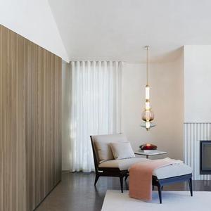 Lámpara colgante de cristal LED de estilo minimalista nórdico de Gabriel Scott Luna, Blanco cálido para sala de Estar, comedor, barra, fuente de alimentación - Product Image 2