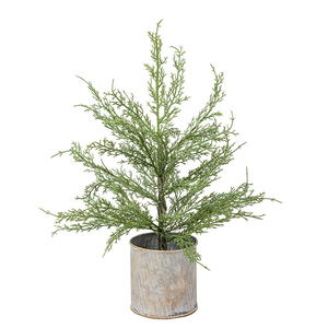 Co-Arts Scene Mini sapin de Noël en pot de 18 pouces pour bureau - Product Image 1