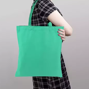 Sac fourre-tout en toile de coton écologique grande capacité avec impression de logo personnalisée, sac de shopping durable et coloré - Product Image 4