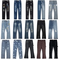 Pantalon de survêtement évasé décontracté Gallery de haute qualité de concepteur Dept Pantalon de survêtement à taille élastique Pantalon de survêtement empilé