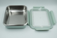 Boîte à lunch isotherme en acier inoxydable 304 avec logo couleur personnalisé pour un usage quotidien