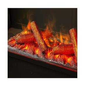 <span class=keywords><strong>Chimenea</strong></span> electrónica eléctrica moderna de 1000mm para interiores, Base de Metal decorativa, simulación de <span class=keywords><strong>leña</strong></span> de llama francesa para uso doméstico - Product Image 4