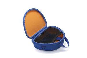 Étui de transport rigide en EVA écologique pour bijoux, avec fermeture éclair et pochette en filet, couleurs et logo personnalisables - Product Image 5
