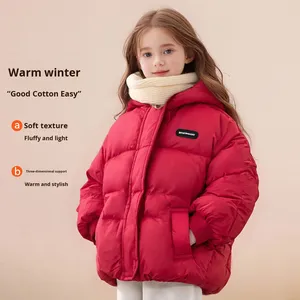 Abrigo Acolchado para <span class=keywords><strong>Niñas</strong></span> - Chaqueta de Invierno con Relleno de Algodón Cálido para <span class=keywords><strong>Niñas</strong></span> de 4 a 12 Años - Product Image 2